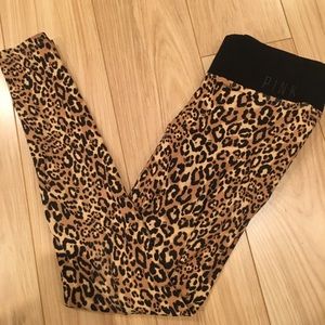 Victoria Secret PINK leopard full length yogapants
